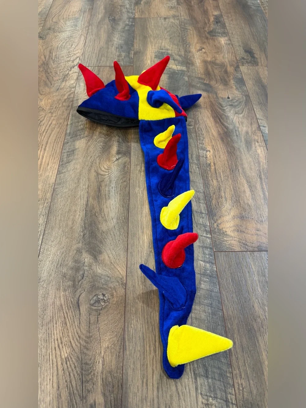 Multi Color Hat Dragon Tail Spikes, One Size Fits Most